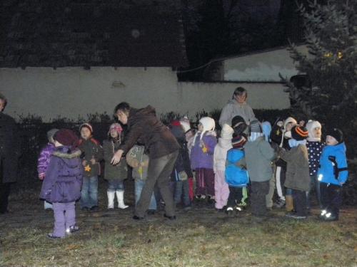 Mikuláš v parku 2011