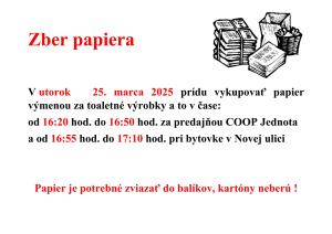 Výkup papiera 